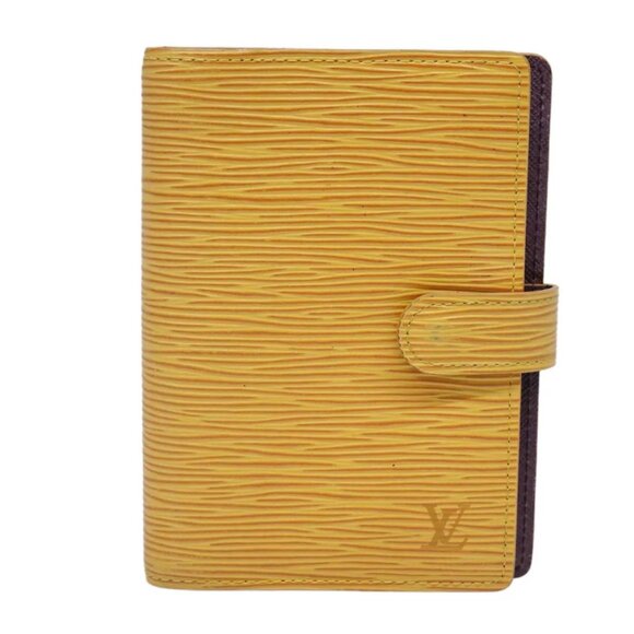 LOUIS VUITTON Epi Agenda PM Day Planner Cover Yellow - Picture 2 of 16